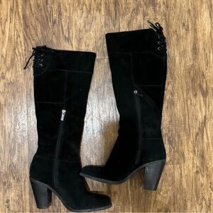 JESSICA SIMPSON Knee High Black Boots